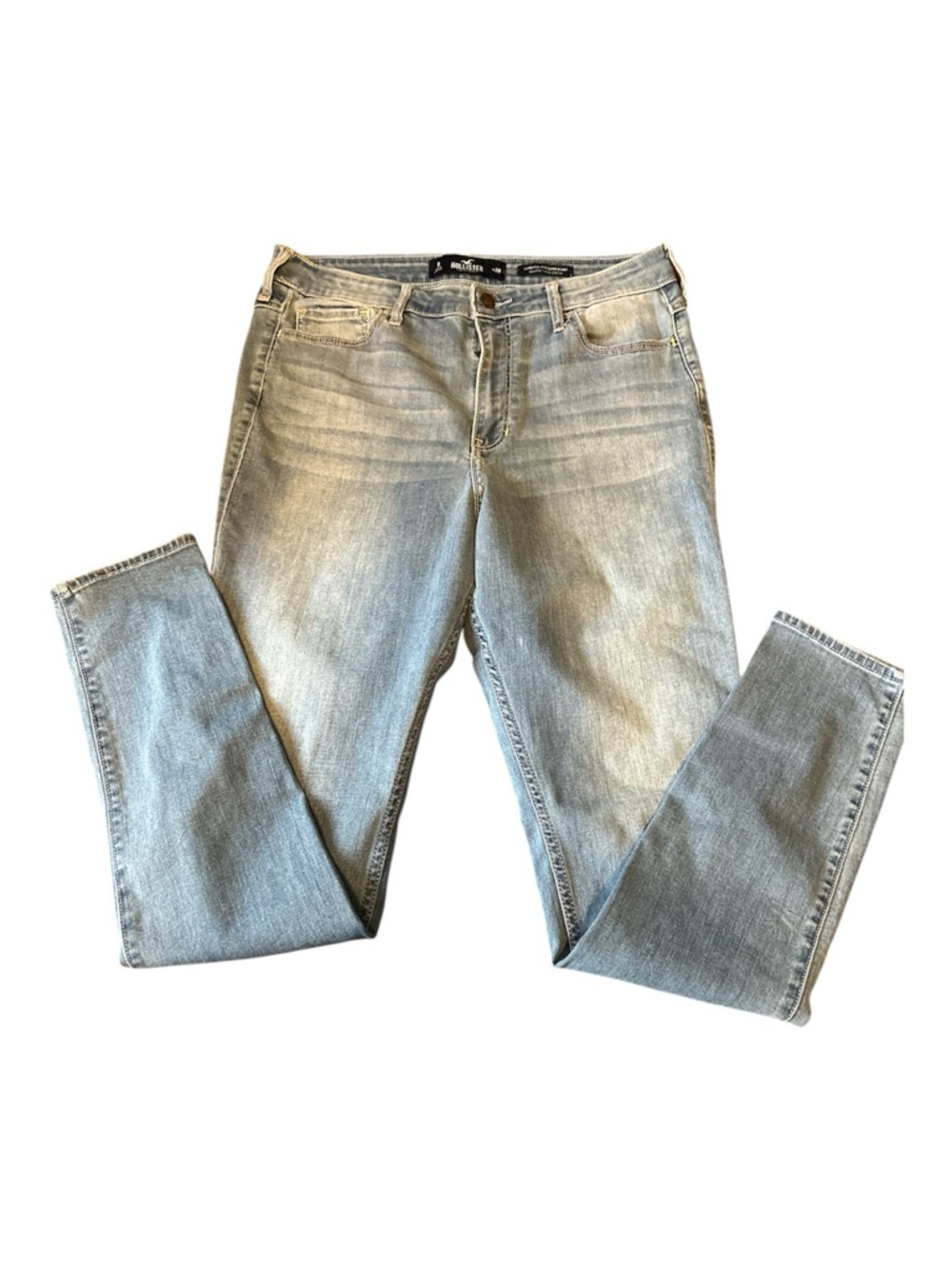 Hollister Women Ultra High Rise Super Skinny Classic Stretch Denim Jeans Size 29